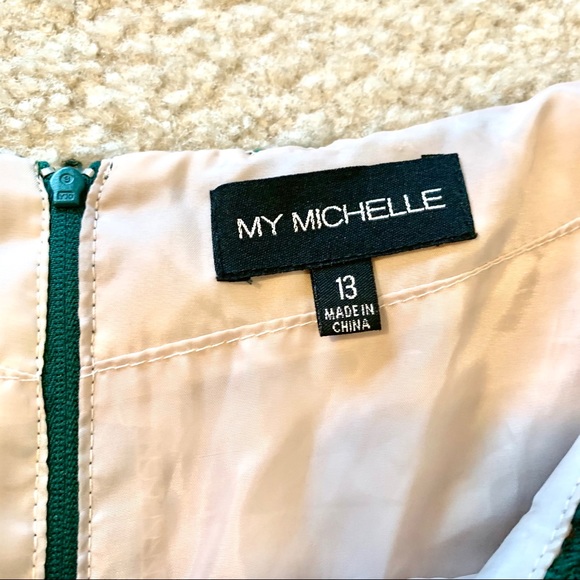 MY MICHELLE Sequin Layered Circle Skirt—SZ. 13 - Picture 11 of 16